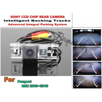Sest Peugeot RCZ 2009~2015 Smart Lood Kiip Kaamera / HD CCD Aruka Dünaamilise Parkimine Auto tahavaate Kaamera