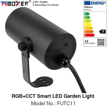 Miboxer 12W RGBCCT LED Aed Valgus FUTC11 Smart Veekindel IP66 Muru Kerge AC 220V 110V Outdoor Lamp 2.4 G Remote/hääljuhtimine