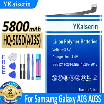 YKaiserin Aku HQ-50SD HQ50SD Samsung Galaxy A03S HQ-50S A02S M02S M025 F02S Batteria + Tasuta Tööriistad