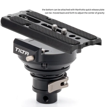 TILTA GSS-T01-QPA Manfrotto Quick Release Plate Adapter Tilta Float Stabiliseerida Käe DJI Ronin 4D