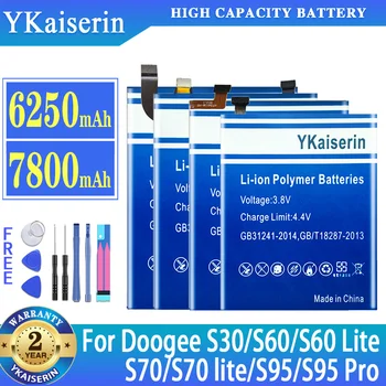 YKaiserin BAT173605580 BAT19M105150 BAT17S305580 S70 Aku Doogee S60 S30 S70 S70 Lite S70Lite S60Lite S95 S95 Pro S95Pro