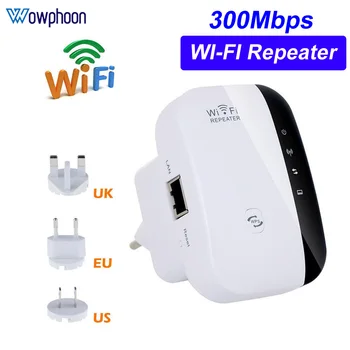 Wifi Repeater Traadita Signaali Raadio Repeater 300Mbps Signaali Võimendi Kodus Smart Wifi Läbi Seina Ruuteri Wifi Extender