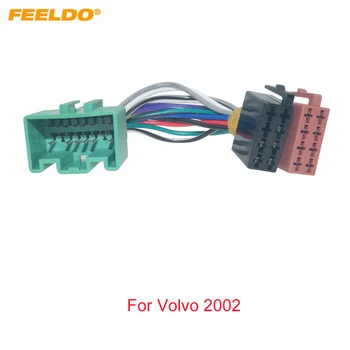 FEELDO Car Audio ISO Juhtmestik Adapter for Volvo 2002+ Auto Raadio Stereo Raadio ISO Pea Üksused juhtmed