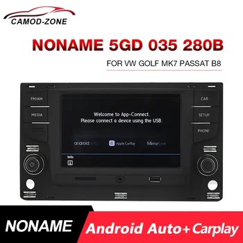 Android Auto RCD280B NONAME autoraadio koos Ekraani Carplay MirrorLink MQB MIB Auto Navigatsiooni VW Golf MK7 PassatB8 5GD035280B