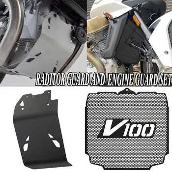 Sest Moto Guzzi V100 Mandello 2022 2023 2024 V100 Mandello S Mootorrattad Radiaatori ja Mootori silindripea Guard Komplekt