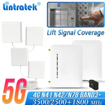 Lift Signaali Repeater 1800mhz, Lift mobiiltelefoni Lintratek Signal Booster 4G Band3 2100MHZ Antenni Kodus Ülemaailmse 3G Võimendi
