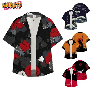Naruto Akatsuki Kevadel Särk Anime Pidžaama Topid, T-Särgid Mees Kodus Kostüümid Suved Õpilane Nightwear Meeste Riided Kingitused
