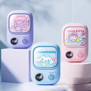 Sanrio Kawaii Hello Kitty Käe Soojem Kuromi Cinnamoroll Anime Multikas Sweet Mood Peen Mitmeotstarbeline Maksustamise Õigus Pangad