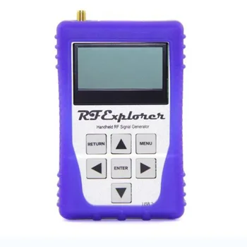 RF Explorer 6G Combo Pihuarvutite Spektri Analüsaator, mille Korral Lisandub RFEMWSUB3G Laiendamine Module109990063 Lilla Kummist Juhul
