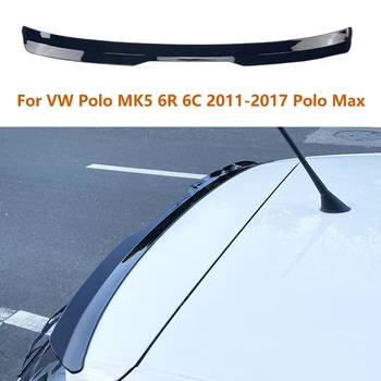Tagumine Lip Spoiler Pagasiruumi Splitter For VW Polo MK5 6R 6C 2011-2017 Polo Max Saba Tiib Fikseeritud Tuule Tiiva ABS Teenetemärgi Muutmine