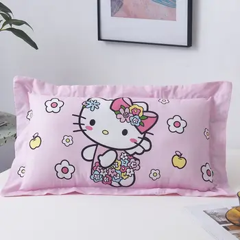 Hello Kitty Puuvillane Padjapüür Anime Multikas Sanrio Lasteaed Padjapüür Laste Padi Komplekt Üliõpilaste Ühiselamu Pillowslip