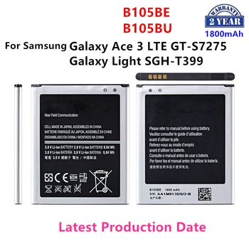 Täiesti Uus B105BE B105BU Aku 1800mAh Samsung Galaxy Ace 3 LTE GT-S7275 S7275B S7275T S7275R Galaxy Kerge T399