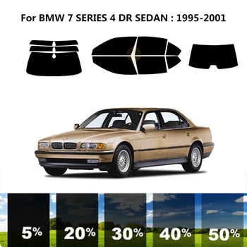 Precut nanoceramics auto UV Aknas Tint Kit Auto Akna Film BMW 7-SEERIA E38 4 DR SEDAN 1995-2001