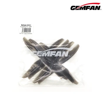 4Pairs(4CW+4CCW) Gemfan Orkaan 6038 6X3.8X4 4-Blade PC Propelleri jaoks 2808 Mootor FPV Freestyle 6inch Cinelifter Drones