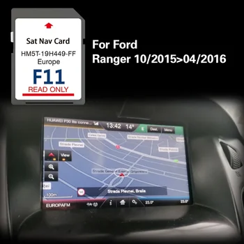 Ford Ranger 10 2015 04 2016 GPS-SD-Sync2 F11 64GB Vatikani Prantsusmaa Kaart Navigatsiooni Kaart