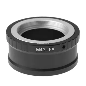 Universaalne Reguleeritav Alumiiniumist M42-FX M42 M 42 Objektiiv Fujifilm Mount X-Pro1 X-M1 X-E1 X-E2 Adapter Rõngas Dropship