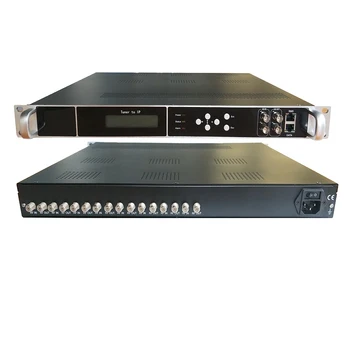 8 Kanal, Tuuneri IP ASI Gateway RF DVB-S2, DVB-T2 ja DVB-C ATSC ISDBT IP Vastuvõtja TUUNER