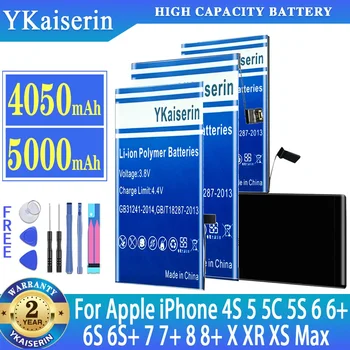 YKaiserin Aku Apple IPhone 6 6+ 6 6S Plu 6S+ 7 Pluss 7+ 8 8+ 8Plus X-XR, XS Max XSMax Uus Batteria Garantii + Track Kood
