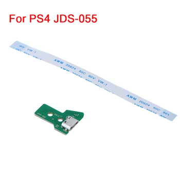 1tk Jaoks JDS-055/050 Laadimine USB Pordi Pesa Pardal 12 Pin-Flex Lint Kaabel PCB Pardal Micro-USB Jaoks PS4 Töötleja