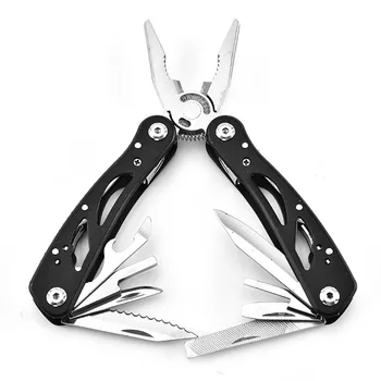 käsi tööriist Kruvikeeraja Mini Kaasaskantav roostevabast Multitool klapiga tasku kokkuklapitavad nuga, tangid, Väljas tööriistad