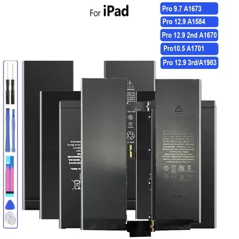 Aku iPad Pro 12.9 2nd 3rd 10.5 9.7 tolline Liitium-Polümeer Asendamine Bateria A1577 A1652 9.7