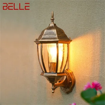 BELLE Klassikalise Väljas Seina Lamp on Veekindel, IP65 Retro Sconces Valgustus Dekoratiivsed Kodu Veranda