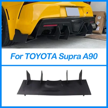Toyota Supra A90 A91 2019 2020 2021 2022 Süsinikkiust Tagumine Lip Spoiler Tera Kaitseraua Difuusor Muutmine Varuosad