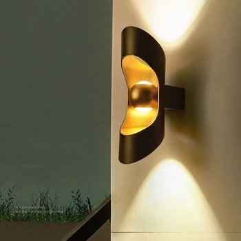 LED Väljas Seina-Kerge, Veekindel Veranda Aed Valgustus 6W Siseruumides Seina Lamp Kaunistada Magamistuba, elutuba Koridor, Trepid Lambid