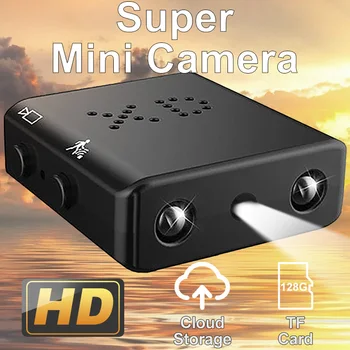 Mini HD Kaamera Võimas Super AI Inimeste Avastamise Seire Security Kaitse Cloud Storage 128G TF-Kaardi Smart Home UUS