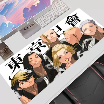 Tokyo Revengers Mouse Pad Mäng Gamer Gaming Mousepad Tabel Vaip Arvuti Klaviatuuri Laua Mat libisemisvastased Kummist Hiire Matt XXL