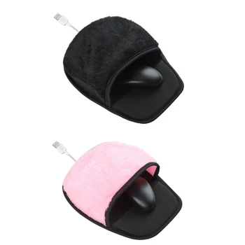 USB-Soojendusega Mouse Pad Talvel Küte Mousepad Kirjutades Käsi Soojem Arvuti