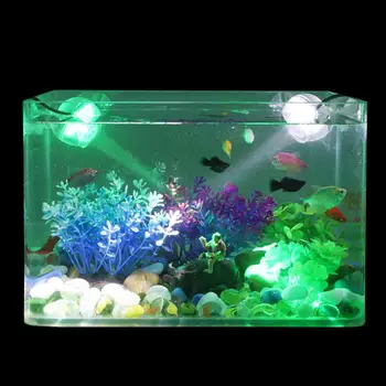 Akvaariumi Lamp Värvikas Kala Tank Valguse Kala Tank LED Taime Valguse Akvaariumi Spot Lamp Sukeldumine Tähelepanu keskpunktis Valgustatud Kerge