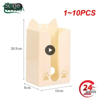 1~10TK Kass Kudede Kasti Köök Mulgustamiseks Paberi Kasti Seinale Paigaldatud Paber Omanik Loominguline Lihtne Plastikust Hügieeni