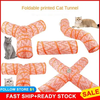 Kokkupandav Kassid Tunnel Lemmikloom Kass Kitty Mänguasjad Lemmikloomade Koolitus On Interaktiivne, Lõbus Mänguasi Tunnel Igav Kutsikas, Kassipoeg Küülik Mängida Tunnel