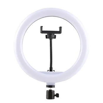 10Inch Ringi Kerge Mini LED Video Valgus Portable Fotograafia Tuled Vlog Täitke Valgus, Kaamera, Lamp on Laetav Live Selfie