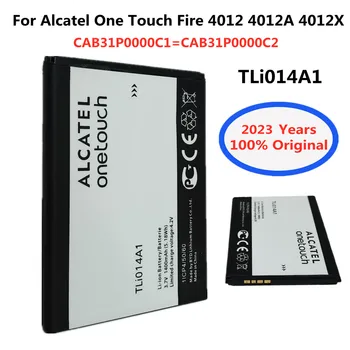 2023 Originaal TLi014A1 1400mAh Jaoks Alcatel One Touch Tulekahju 4012 4012A 4012X CAB31P0000C1 / CAB31P0000C2 Mobiiltelefonide Akud