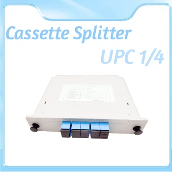 5tk/kast Fiber Optiline Splitter 1X4 KS UPC Kasti FTTH Planaarne Waveguide Tüüp Optical Fiber Splitter Kasti 1/4 KS UPC