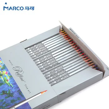Marco Raffine Fine Art, värvilised pliiatsid 72 Värvi Joonis Visandid Mitsubishi Värvi Pliiats koolitarbed Saladus Garde Pliiats