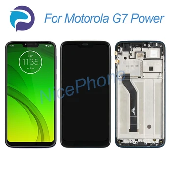 Motorola G7 Power LCD Ekraan + Touch Digitizer Ekraan 1520*720 XT1955, XT1955-4 G7 Power LCD Ekraan