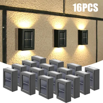 1-16PCS Solar Lamp Väljas LED Tuled IP65 Veekindel Aia Kaunistamiseks Rõdu õue Street Wall Decor Lambid Aiandus Kerge
