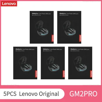 5tk Originaal Lenovo GM2 Pro koos Mikrofoniga, Traadita Bluetooth-Peakomplekti Madal Latentsus HD Kõnede Dual-Mode Gaming Headset