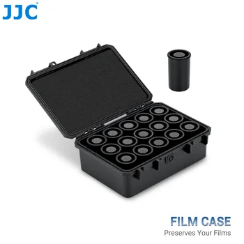 JJC 15 Rullides Kaamera Film kirjaalused 120 /135 Filmide Ladustamise Kasti Kaasaskantav Film Protecte Konteineri Korral